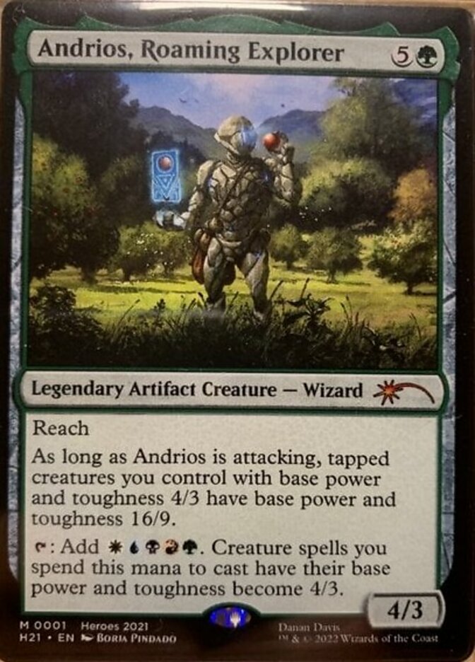 Andrios, Roaming Explorer