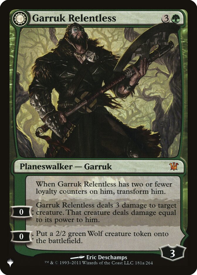 Garruk Relentless