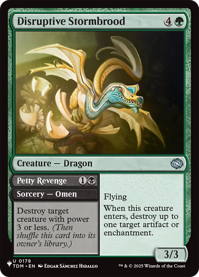 Disruptive Stormbrood