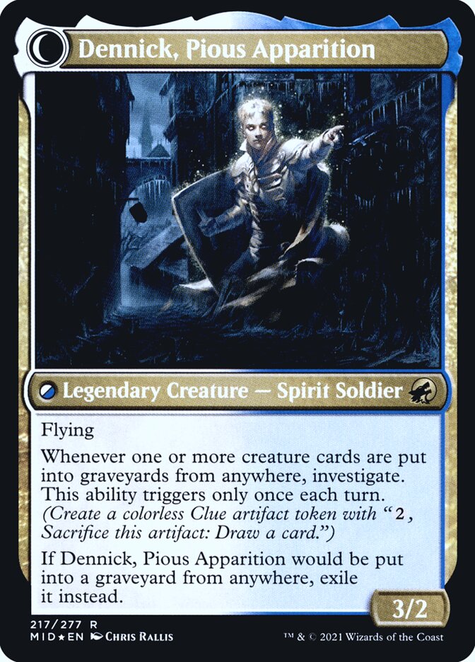 Dennick, Pious Apparition