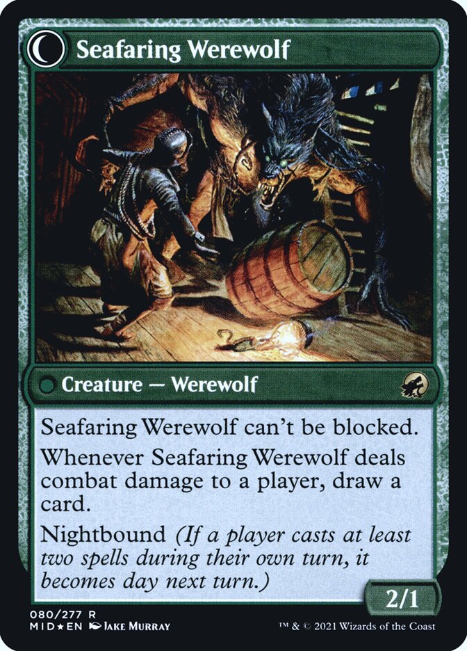 Seafaring Werewolf