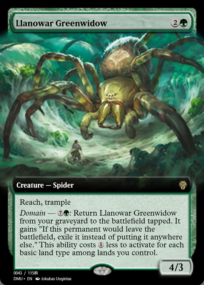 Llanowar Greenwidow