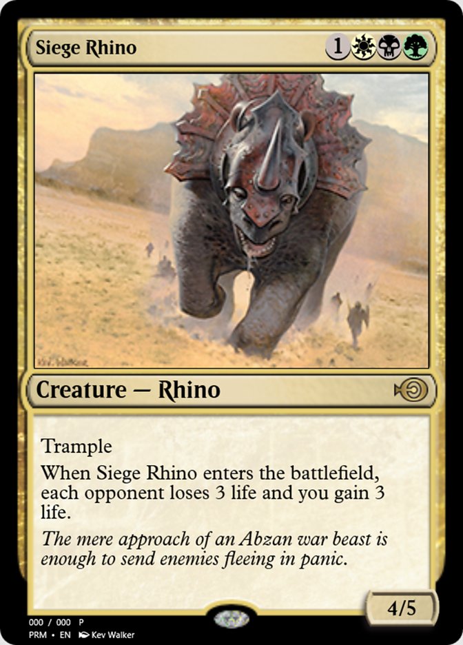 Siege Rhino