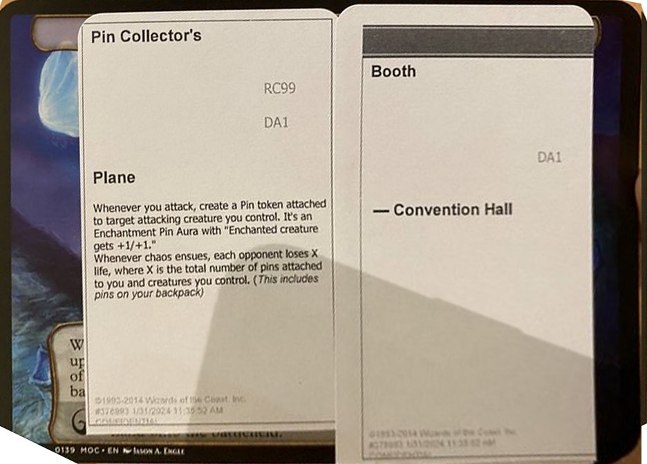 Pin Collector's Booth