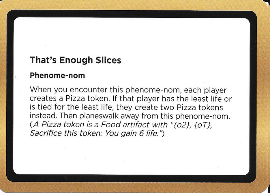 That's Enough Slices