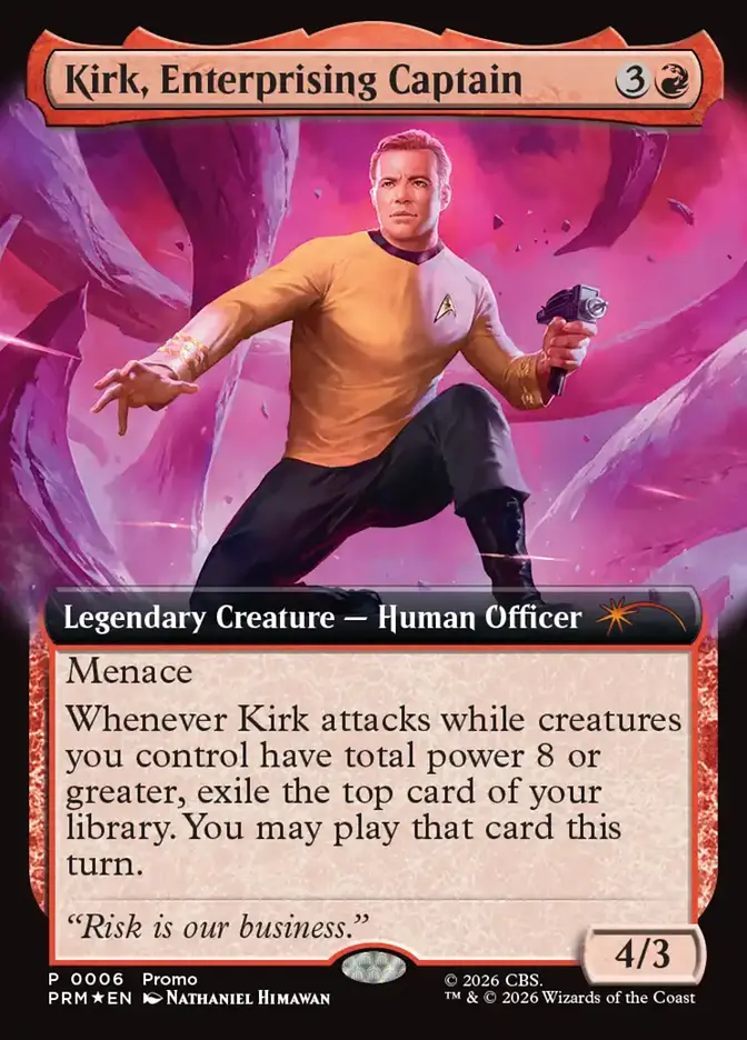 Kirk, Enterprising Captain