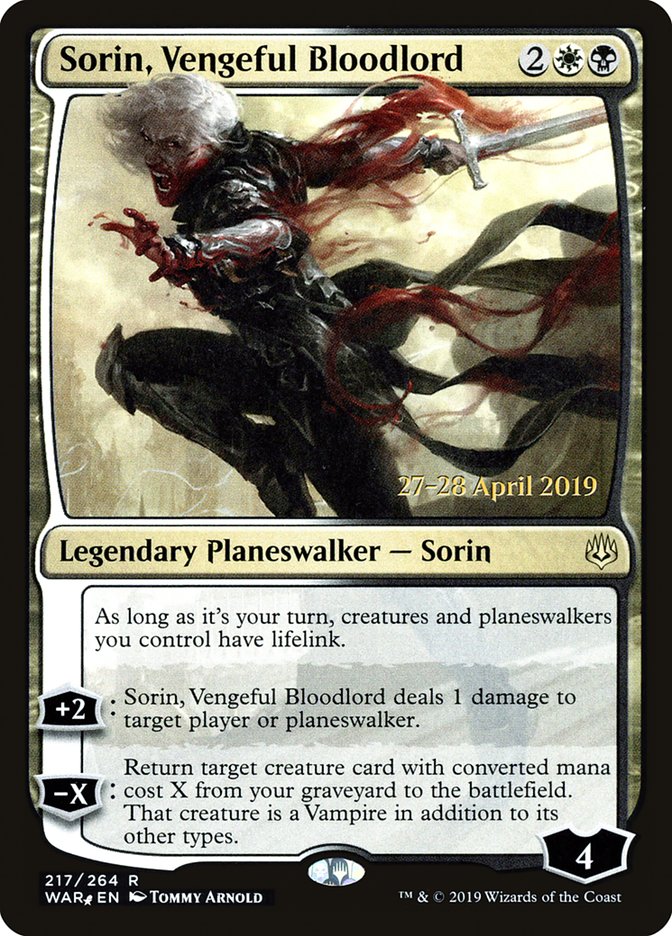 Sorin, Vengeful Bloodlord