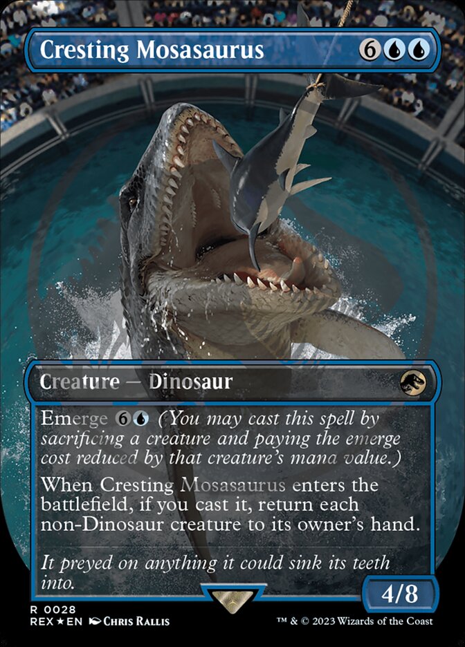 Cresting Mosasaurus