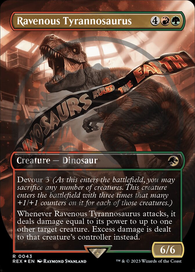 Ravenous Tyrannosaurus