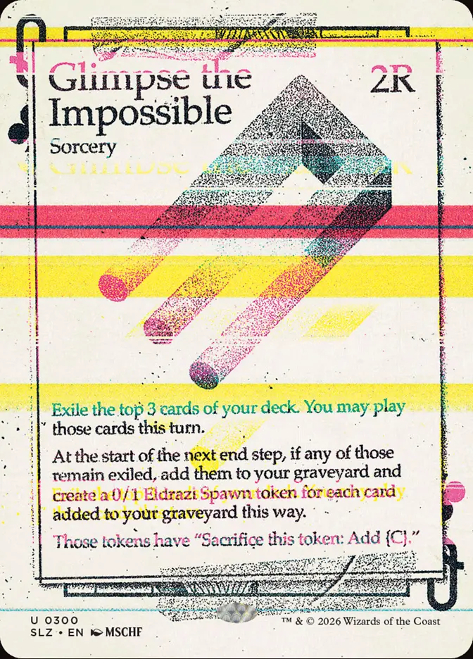 Glimpse the Impossible