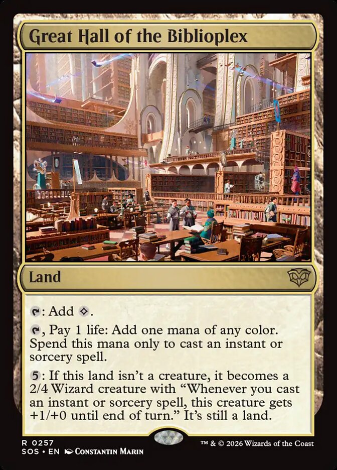 Great Hall of the Biblioplex