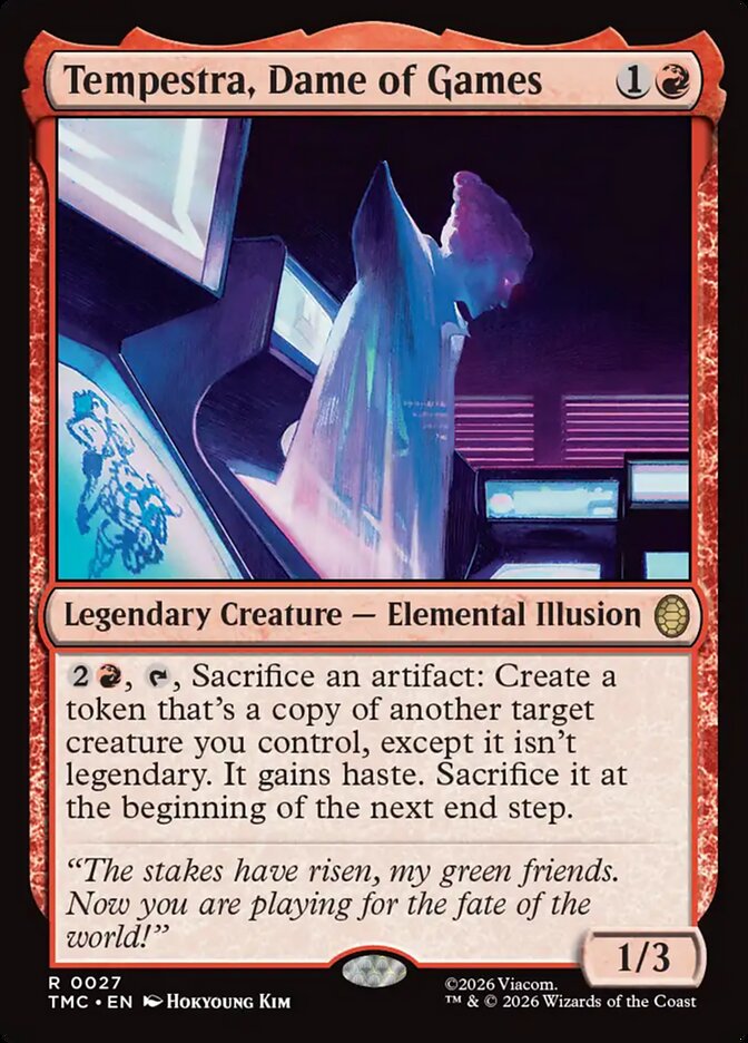 Tempestra, Dame of Games