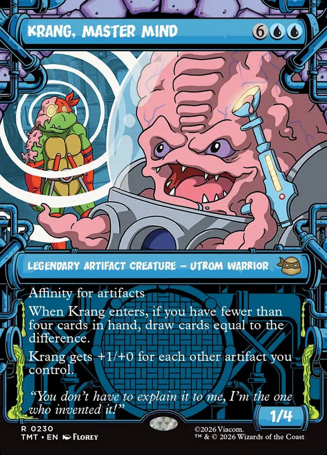 Krang, Master Mind
