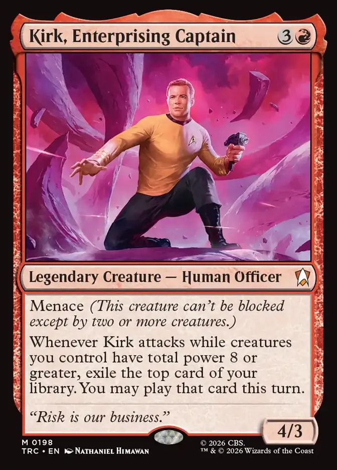 Kirk, Enterprising Captain