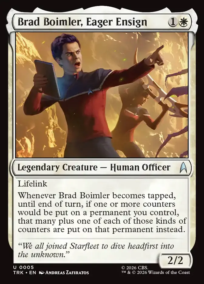 Brad Boimler, Eager Ensign