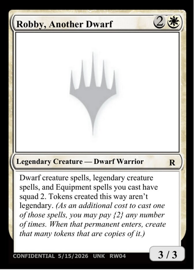 Robby, Another Dwarf
