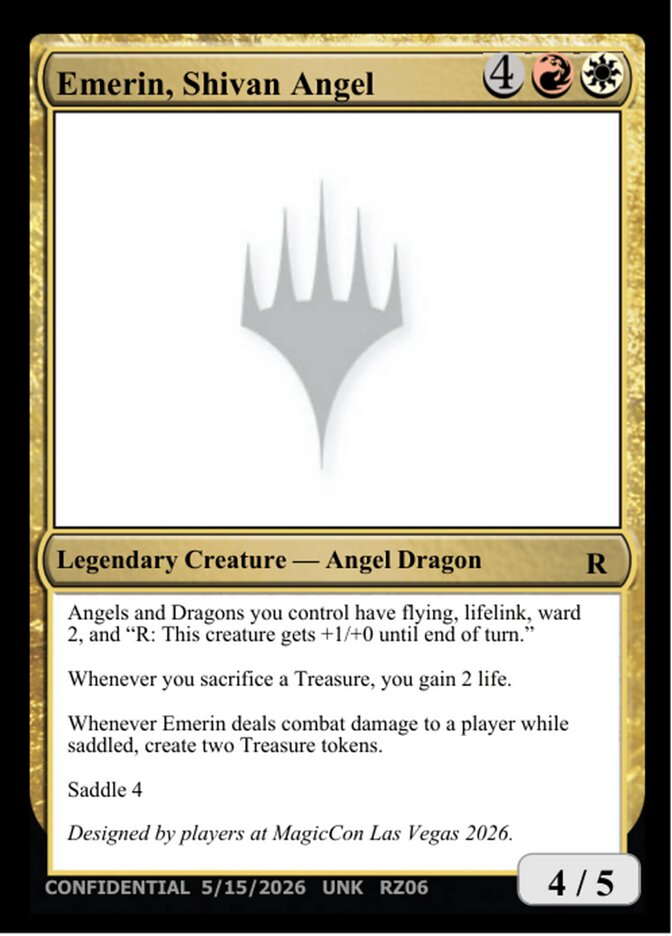 Emerin, Shivan Angel