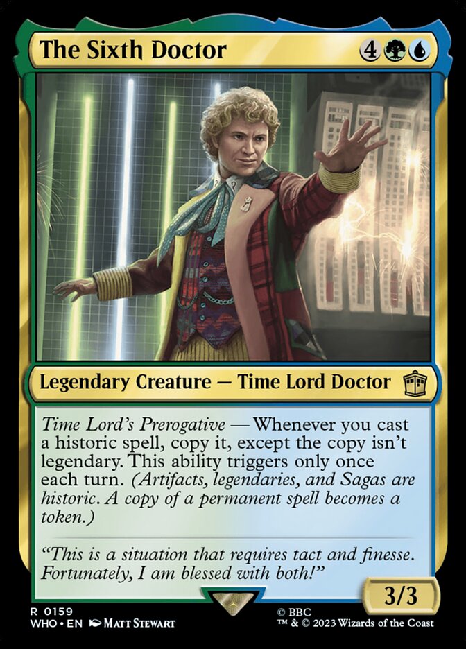 The Sixth Doctor