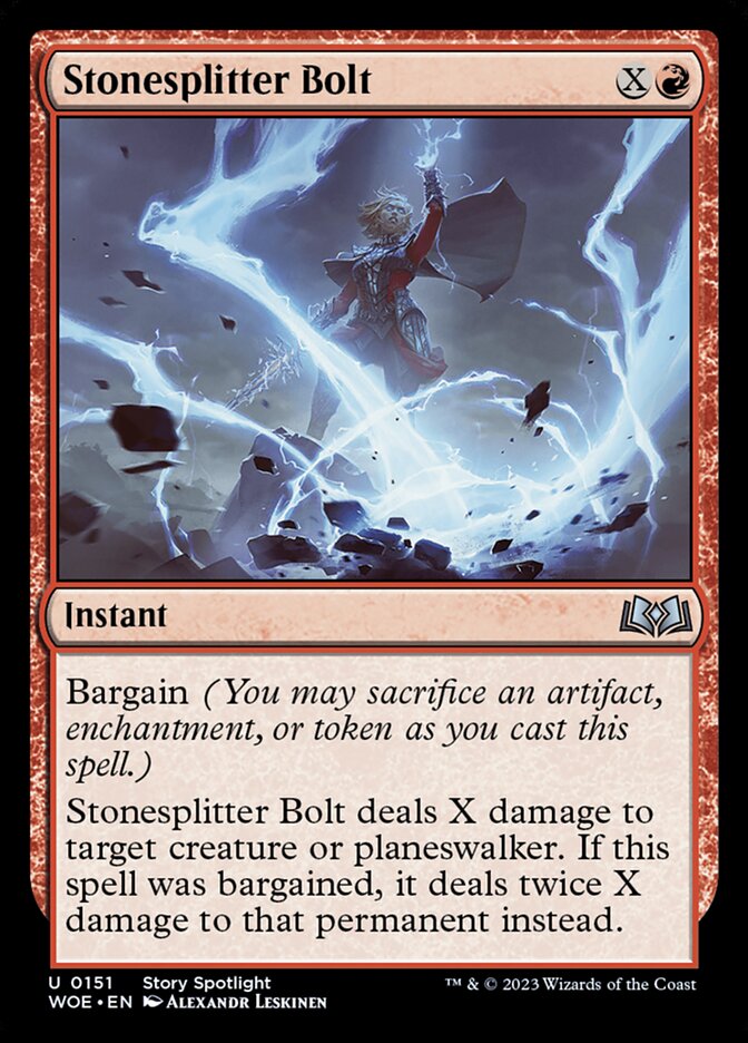 Stonesplitter Bolt