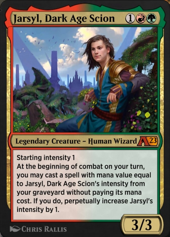 Jarsyl, Dark Age Scion