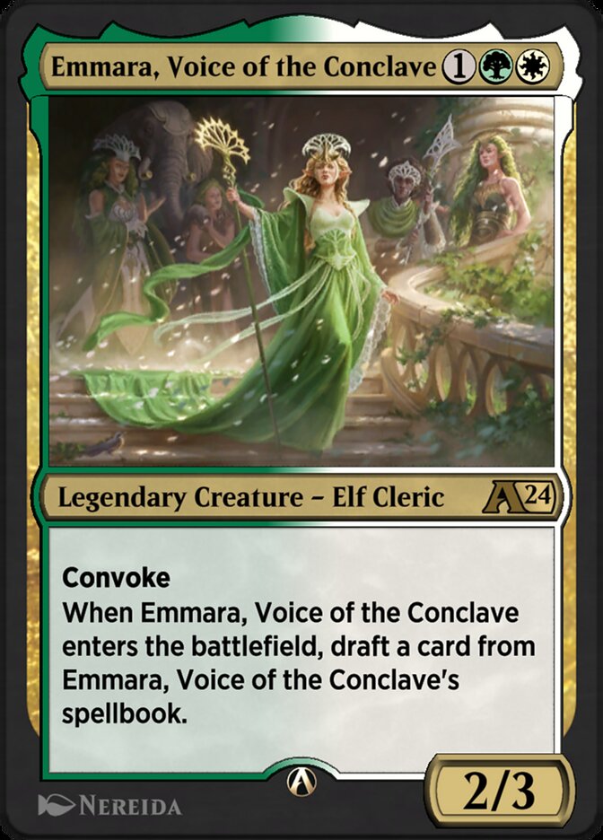 Emmara, Voice of the Conclave