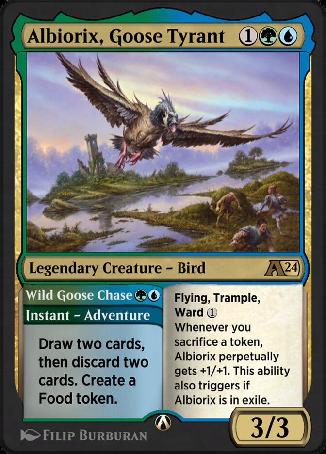 Albiorix, Goose Tyrant