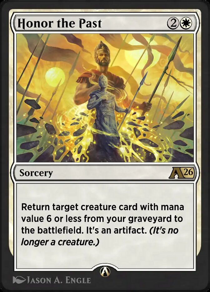 Honor the Past