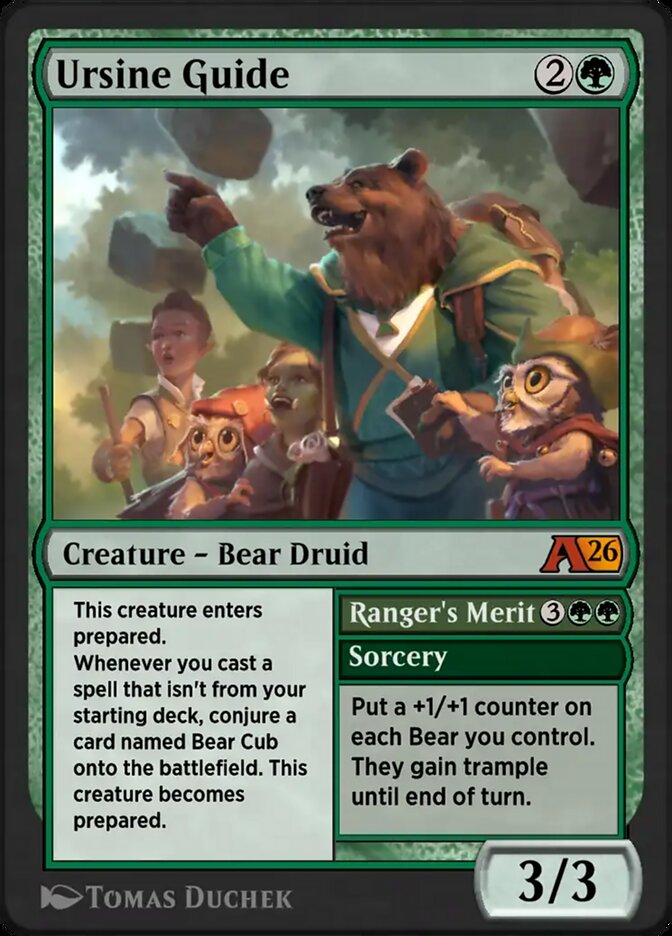Ursine Guide