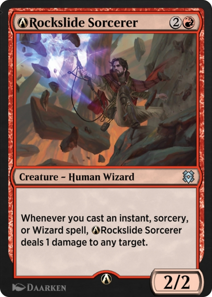 Rockslide Sorcerer (Alchemy)