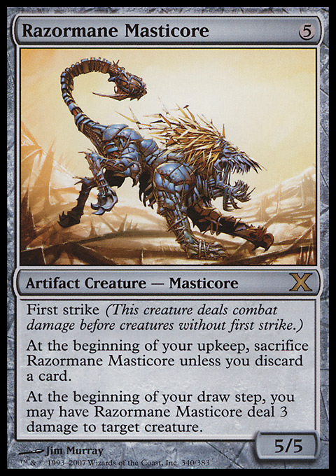 Razormane Masticore