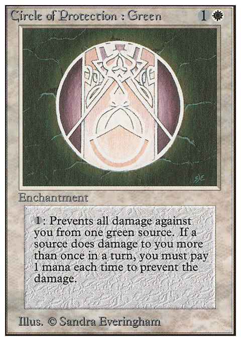 Circle of Protection: Green