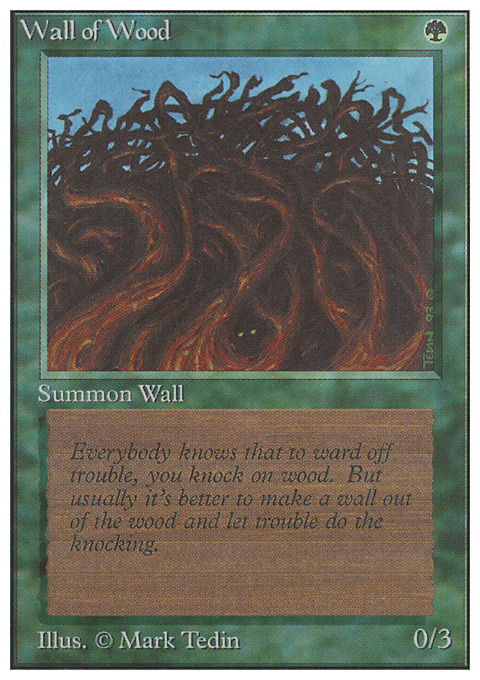 Wall of Wood