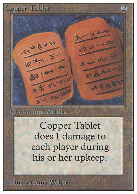 Copper Tablet