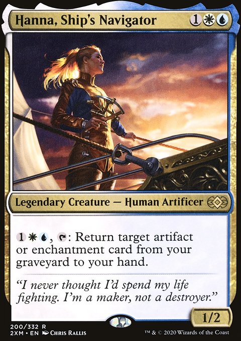 Hanna, Ship's Navigator