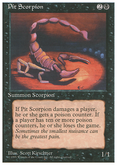 Pit Scorpion