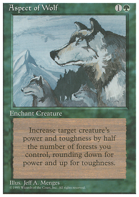 Aspect of Wolf