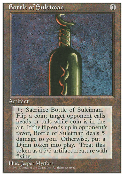 Bottle of Suleiman