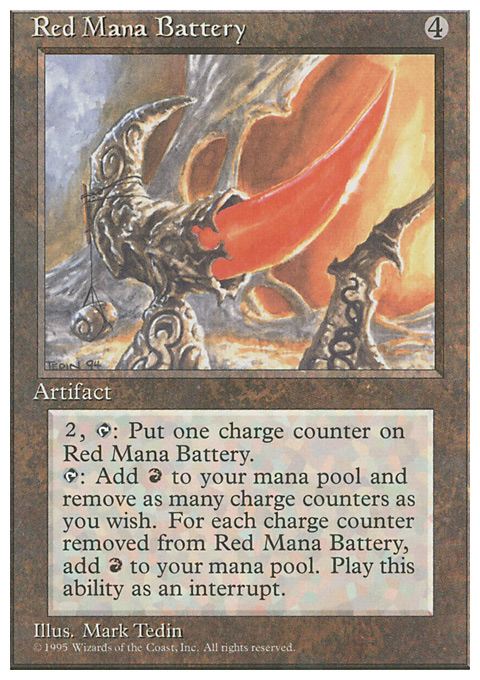 Red Mana Battery