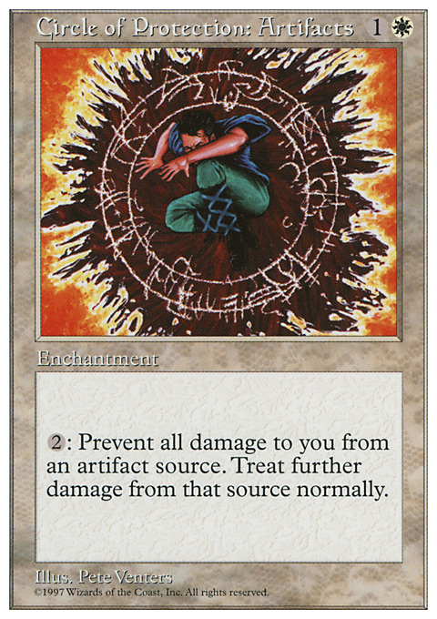 Circle of Protection: Artifacts