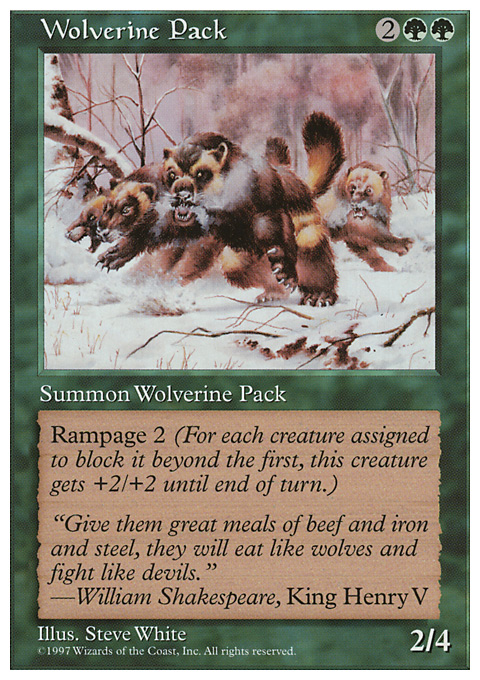 Wolverine Pack