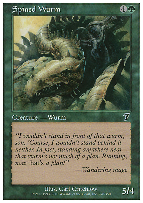 Spined Wurm