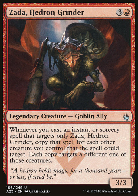 Zada, Hedron Grinder