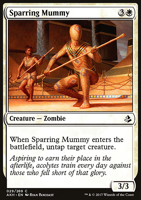 Sparring Mummy