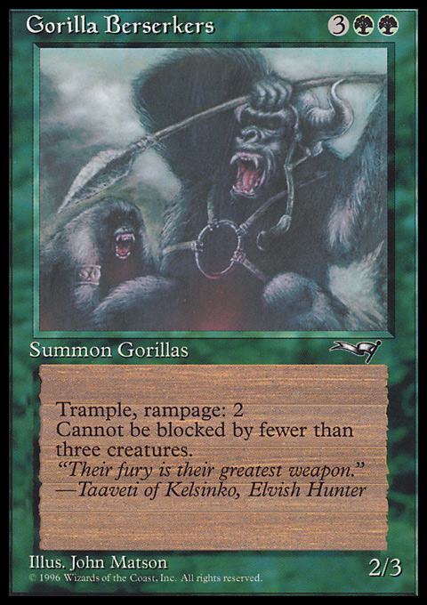 Gorilla Berserkers