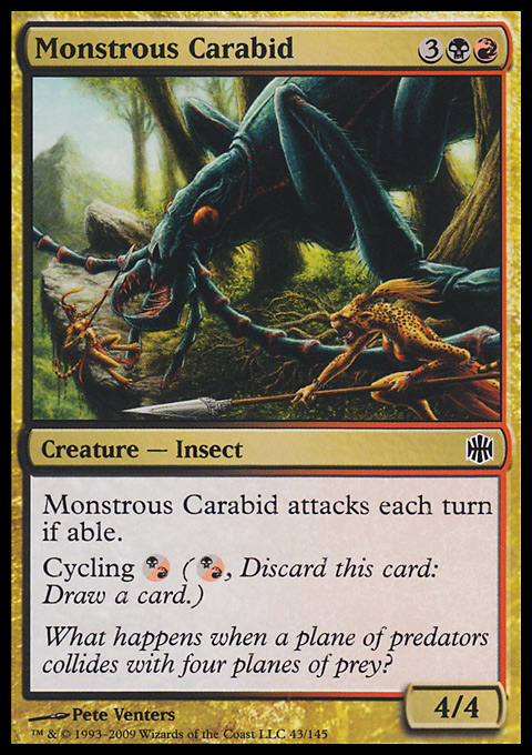 Monstrous Carabid