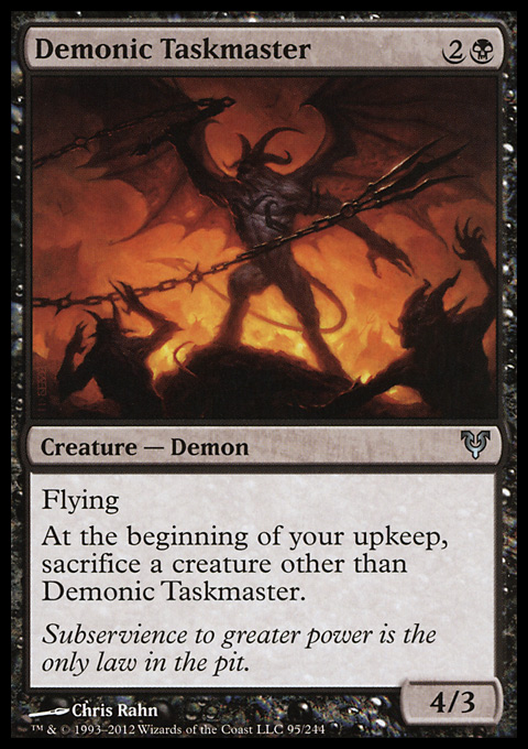 Demonic Taskmaster