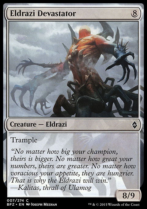 Eldrazi Devastator