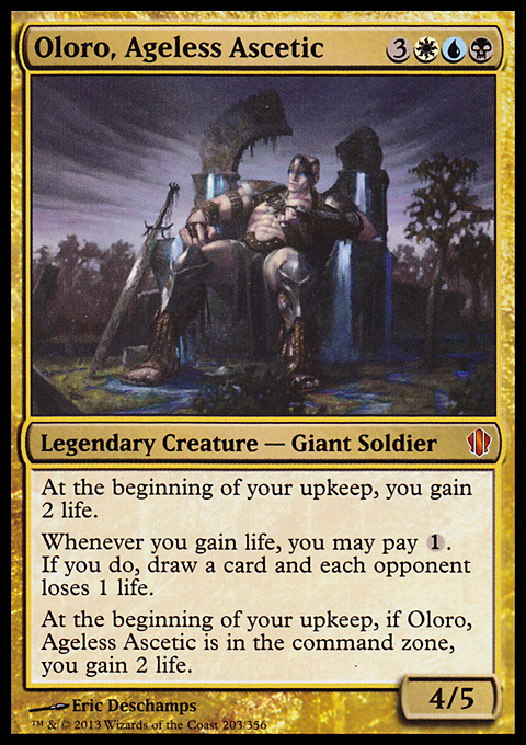 Oloro, Ageless Ascetic