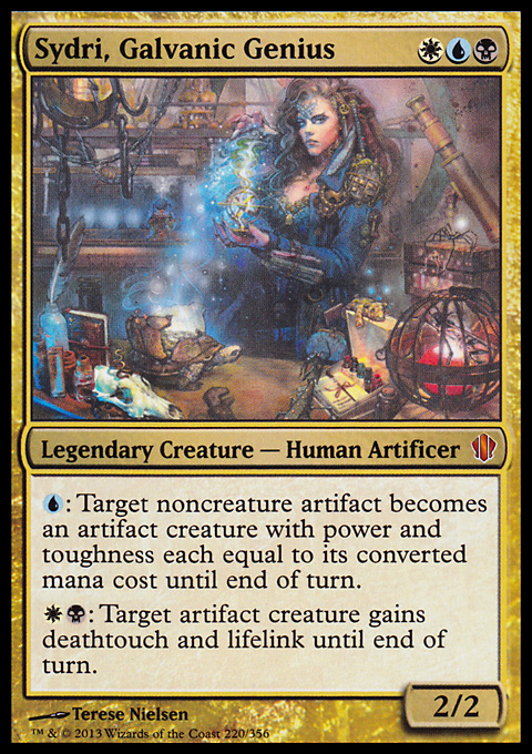 Sydri, Galvanic Genius