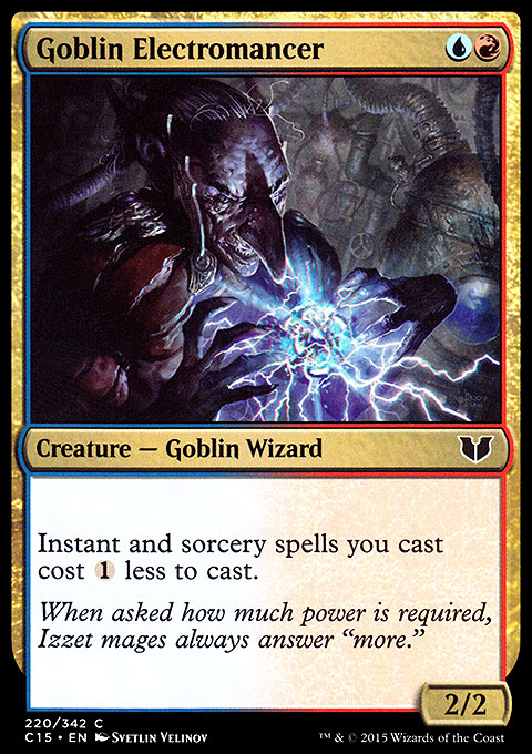 Goblin Electromancer